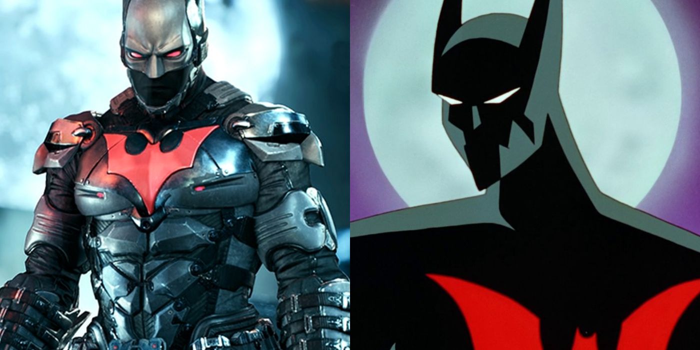 El disfraz de Batman Beyond de Arkham Knight complica demasiado un clásico de DCAU