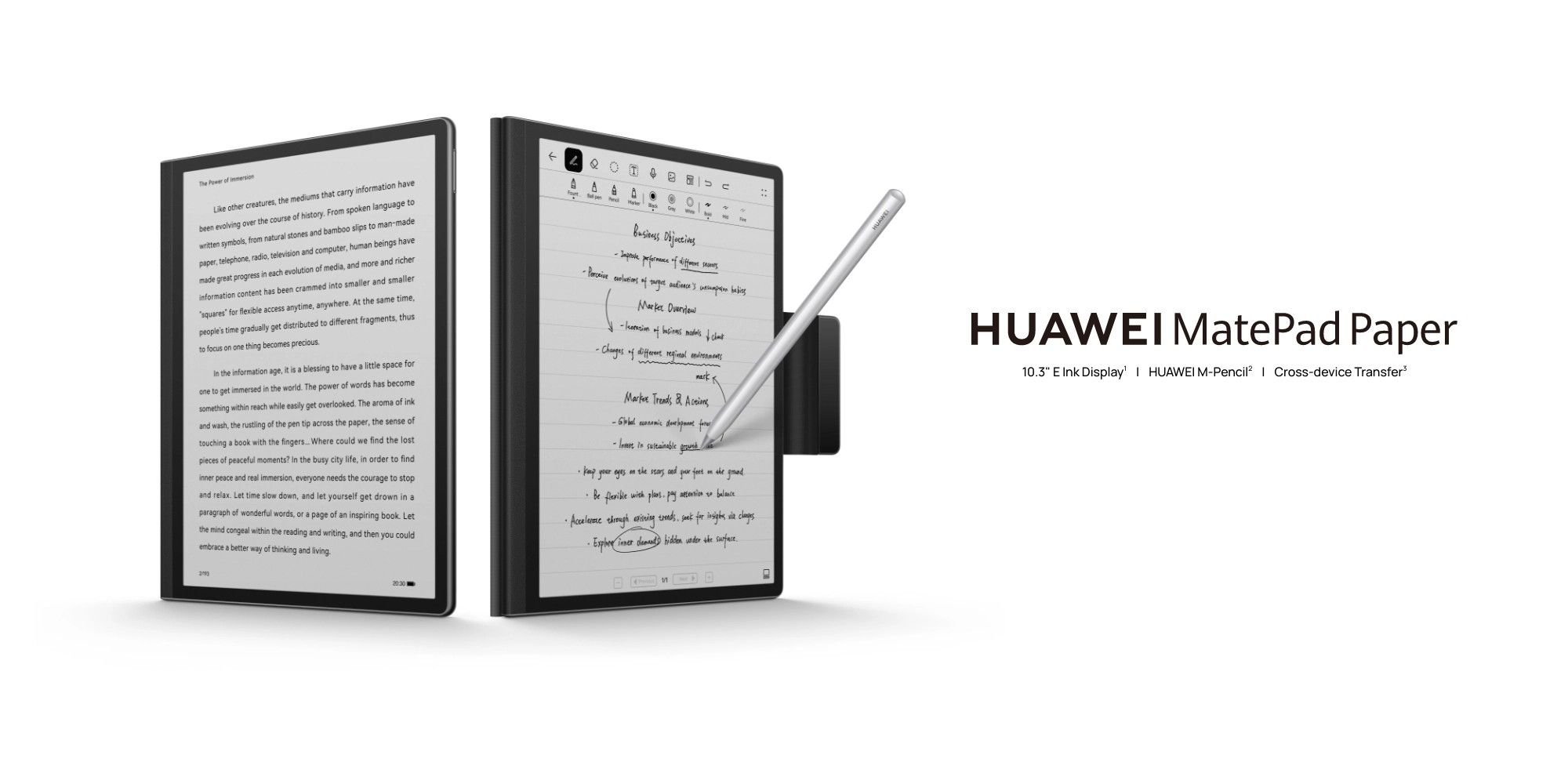 El dispositivo más nuevo de Huawei es más que un rival de Kindle