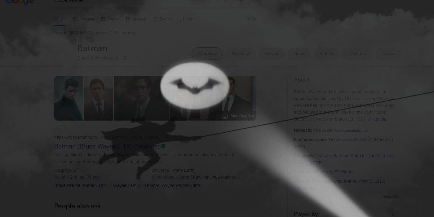 El huevo de Pascua de Batman en Google te permite encender la batiseñal