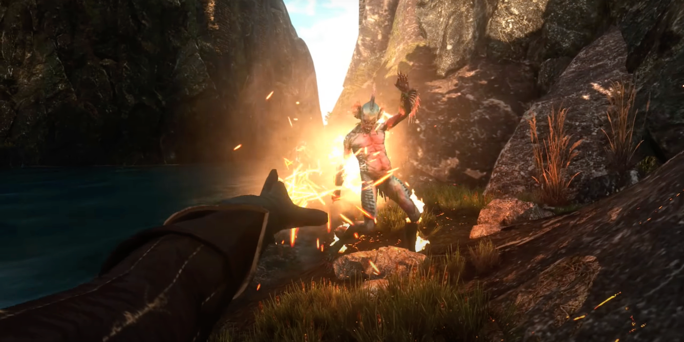 El mod en primera persona de Witcher 3 presenta un combate inmersivo