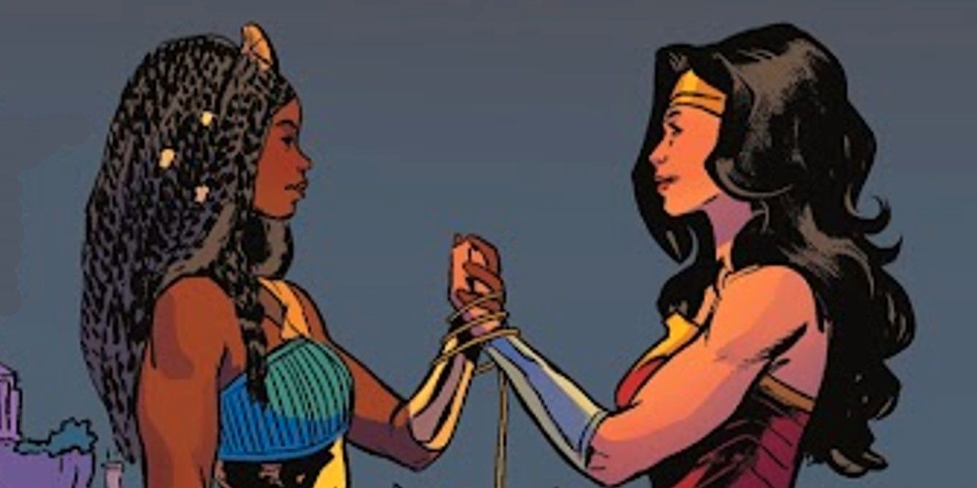 El primer encuentro de Diana y Nubia de Wonder Women como niños se vuelve a contar en un nuevo cómic