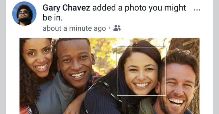 El reconocimiento facial de Facebook ahora encuentra fotos en las que no estás etiquetado