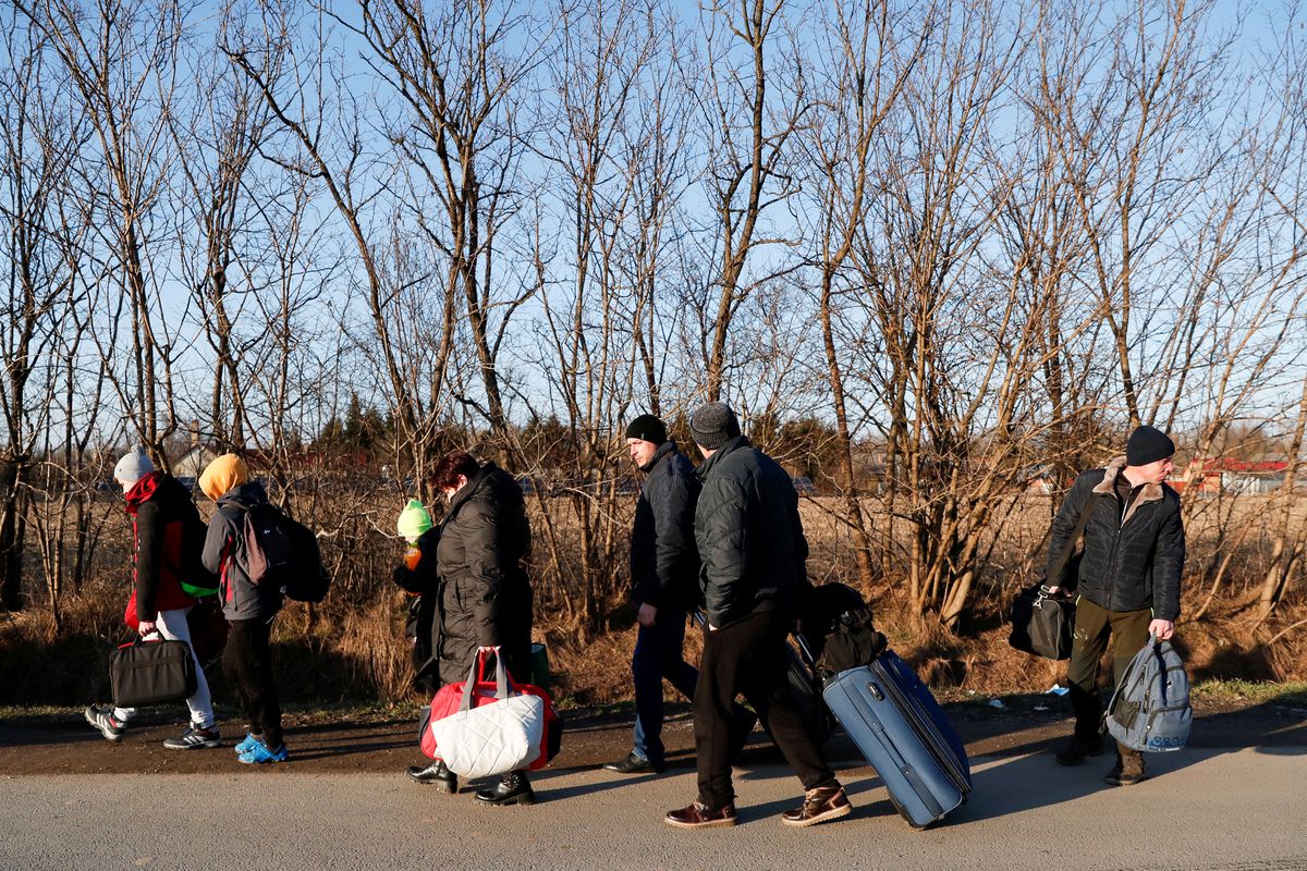 Europa se prepara para acoger a los refugiados del conflicto en Ucrania
