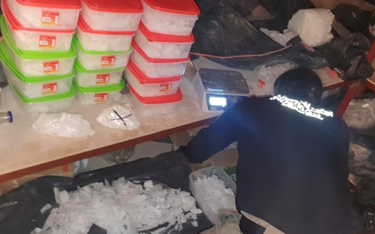 FGR decomisa más de 4 toneladas de metanfetamina en Sinaloa