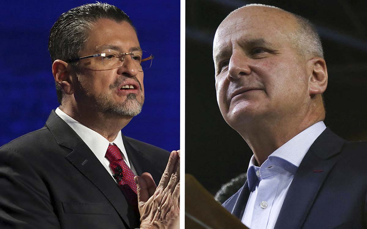 Figueres y Chaves pasan a la segunda vuelta de las elecciones presidenciales de Costa Rica