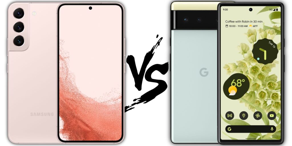 Galaxy S22 vs.  Pixel 6: ¿Tu próximo teléfono debería ser de Samsung o Google?