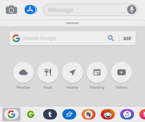Google Search comes to iMessage
