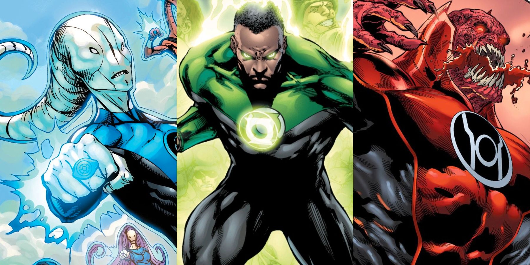 Green Lantern: cada cuerpo en el espectro emocional (y qué poderes poseen)