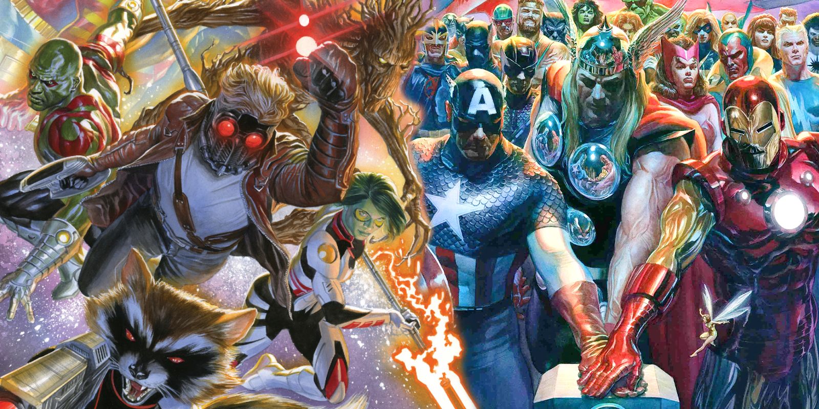 Guardianes de la Galaxia vs. Los Vengadores: ¿Quién ganaría una pelea cómica?