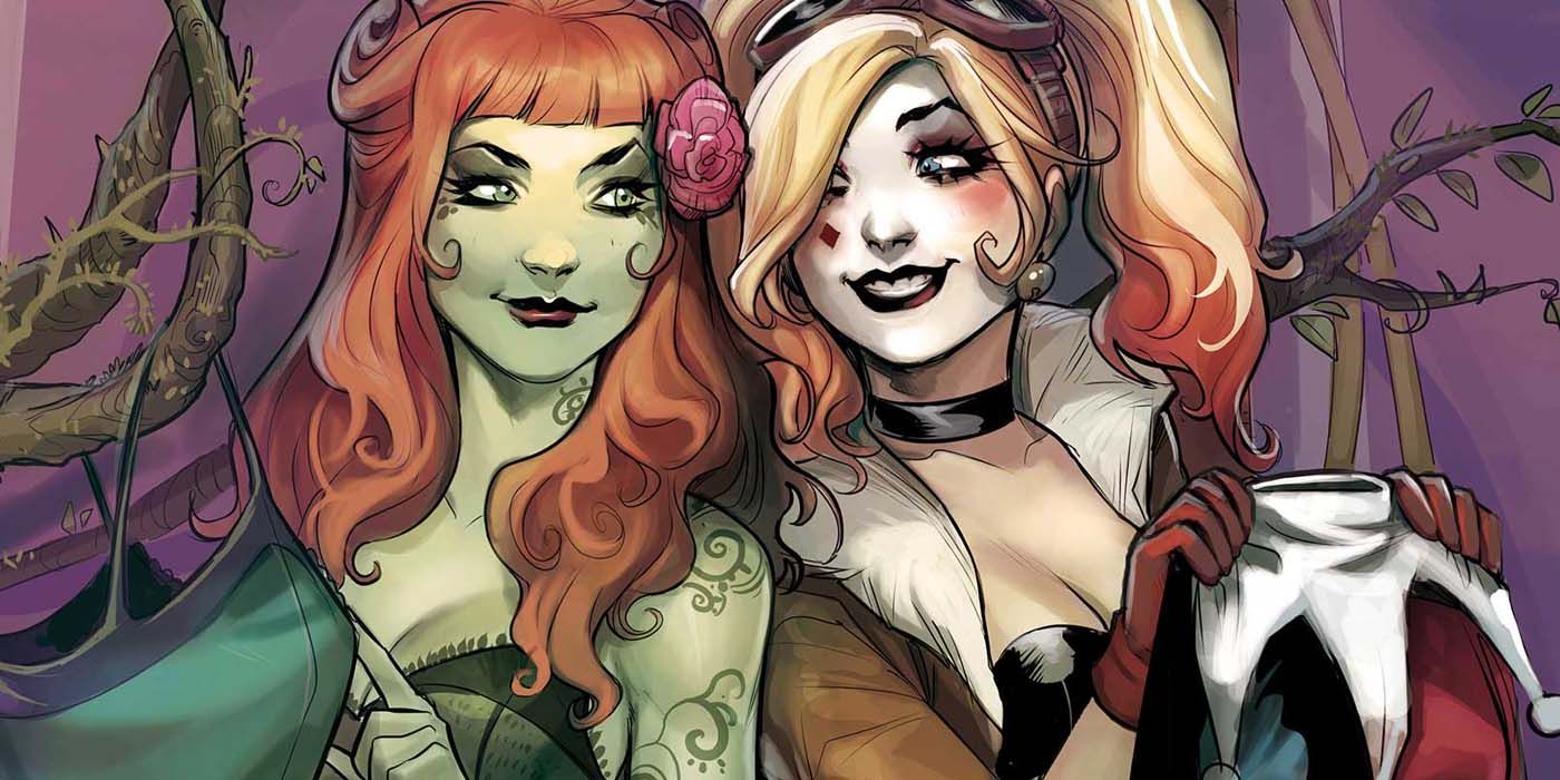 Poison Ivy y Harley Quinn Fan Art demuestra que los villanos se divierten más