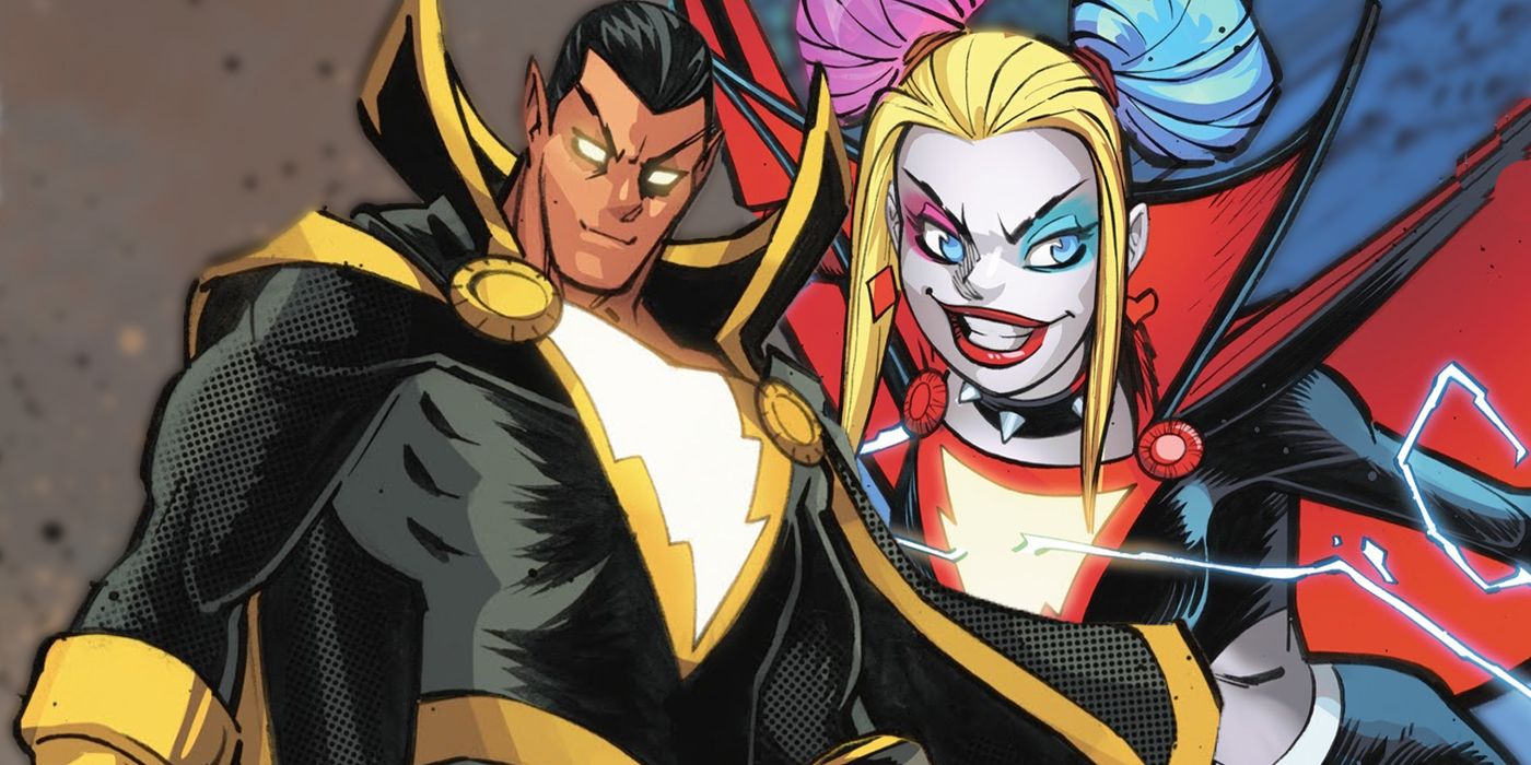 Harley Quinn obtiene los poderes de Black Adam como su nueva 'esposa'