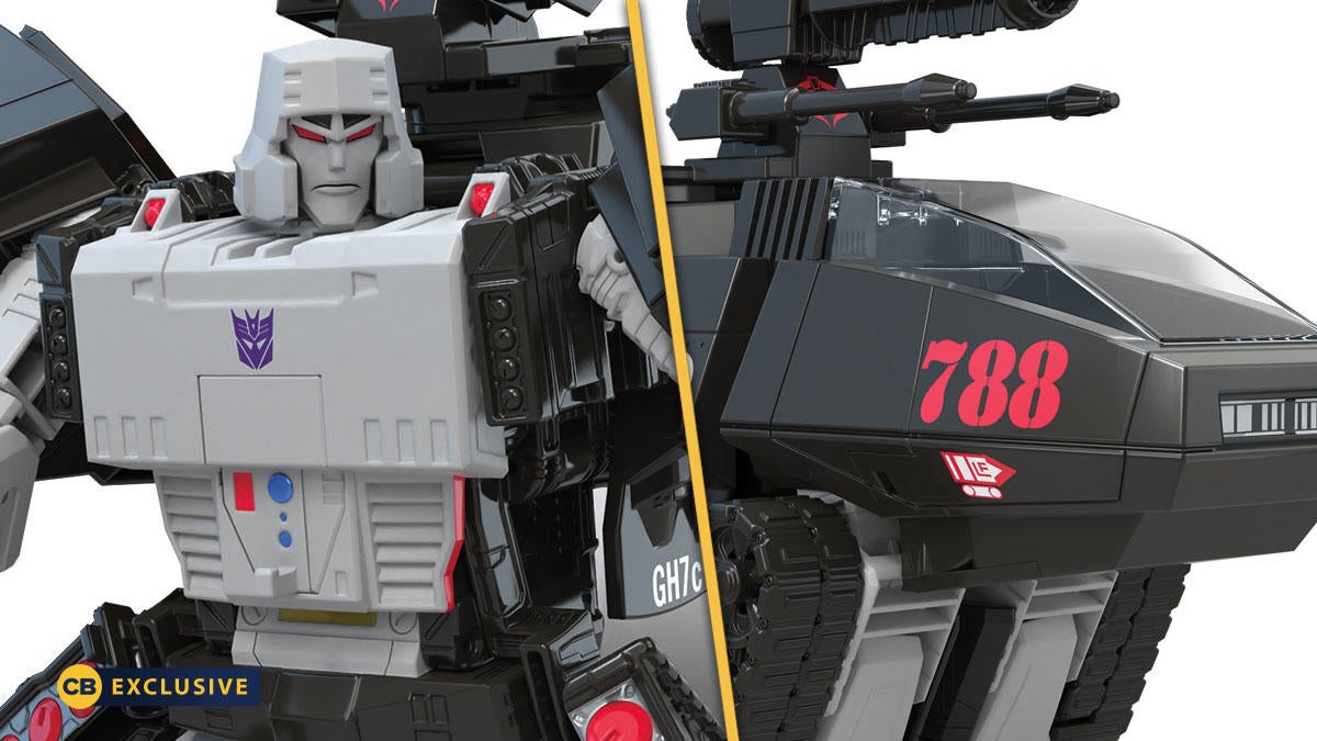 Hasbro revela el tanque Megatron HISS de Transformers GI Joe Mash-Up (exclusivo)