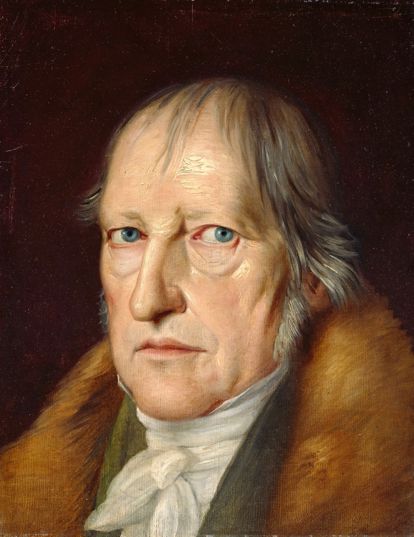 Retrato de Georg Wilhelm Friedrich Hegel (1770-1831) de la colección de los Staatliche Museen, Berlín.