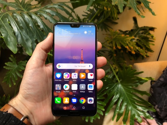 Huawei’s P20 is a shiny, extravagant phone