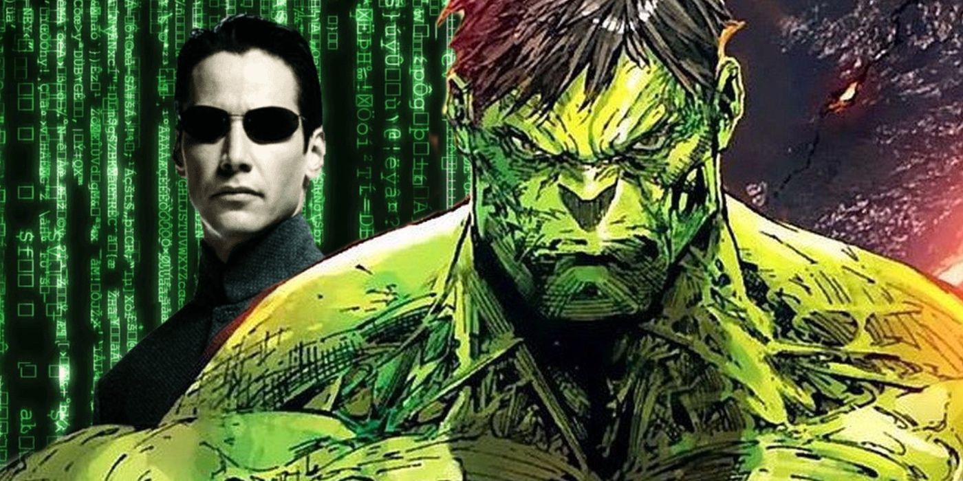 Hulk creó la versión de Marvel de The Matrix, haciendo su Némesis Neo