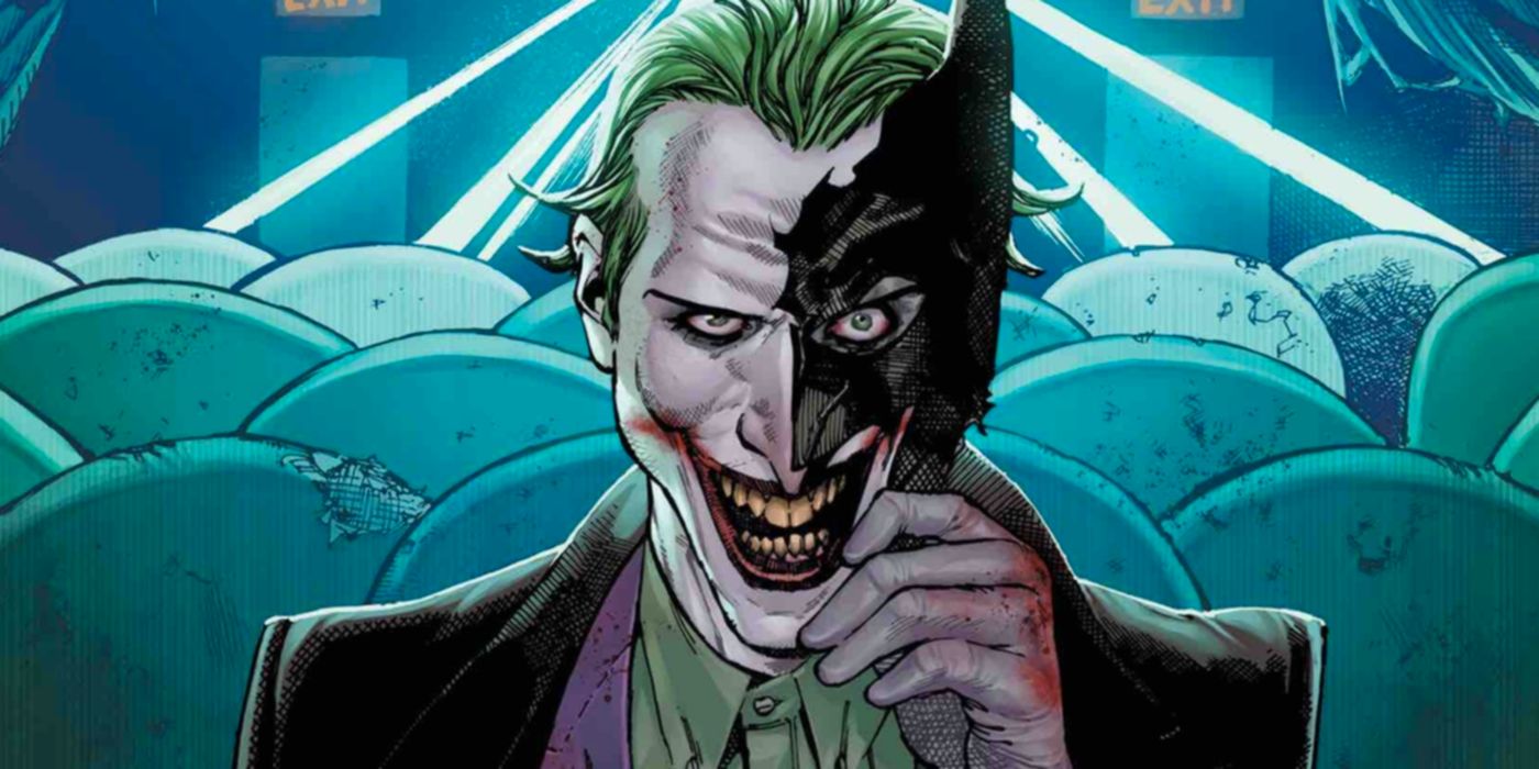 Joker se convirtió en el Batman más extraño en el futuro más retorcido de DC