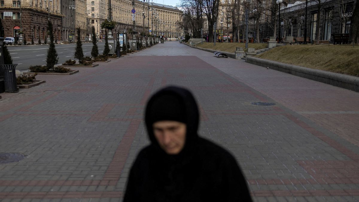 Kiev: una ciudad vacía y sitiada