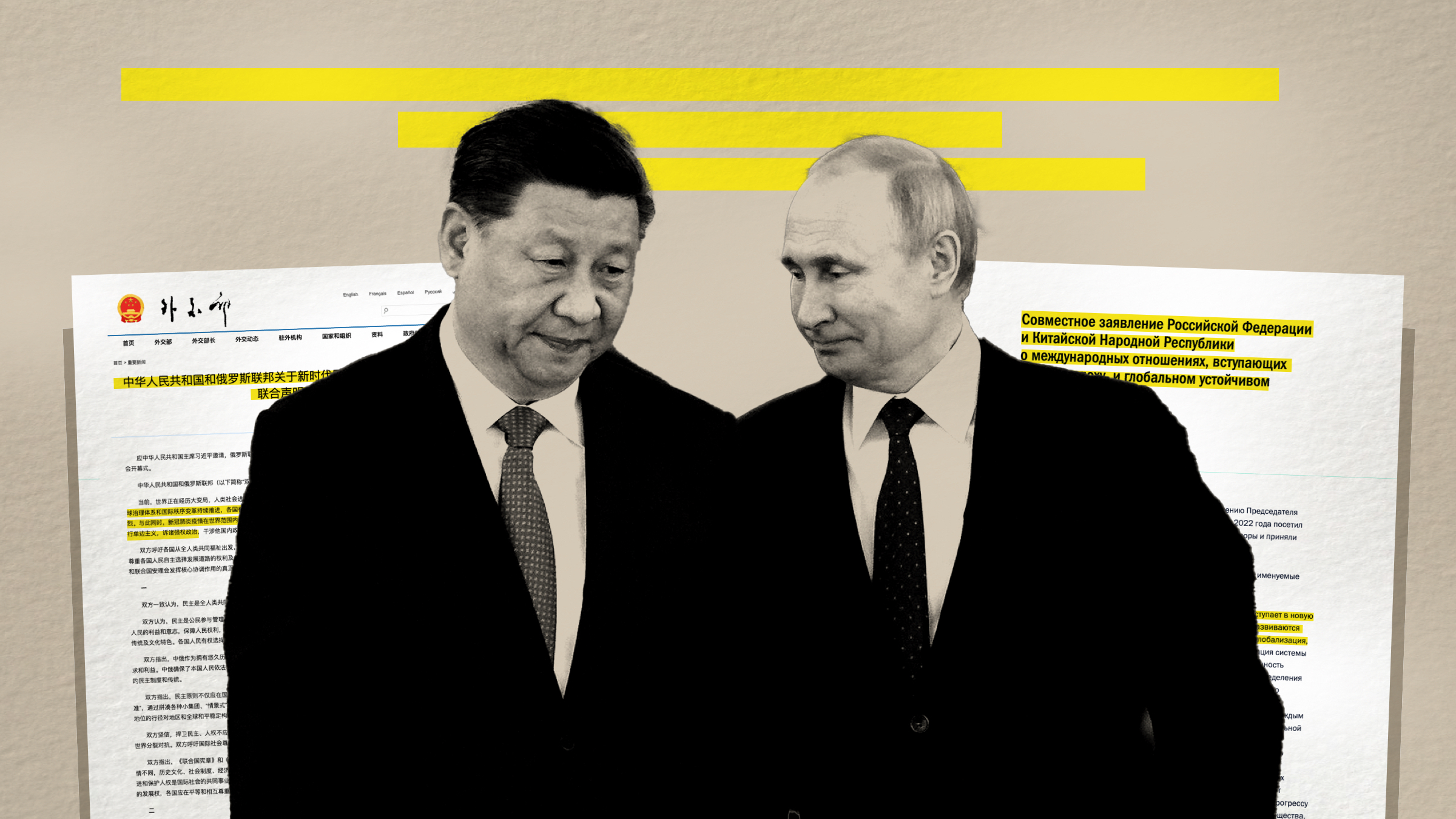 La crisis ucrania emerge como símbolo del nuevo orden mundial que abanderan Xi y Putin