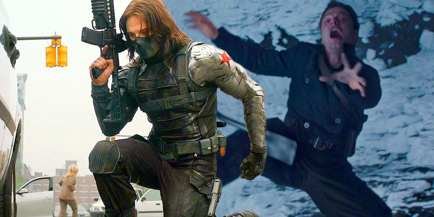 La escena de la muerte del Capitán América de Bucky estaba destinada a tener una burla más grande del Soldado de Invierno