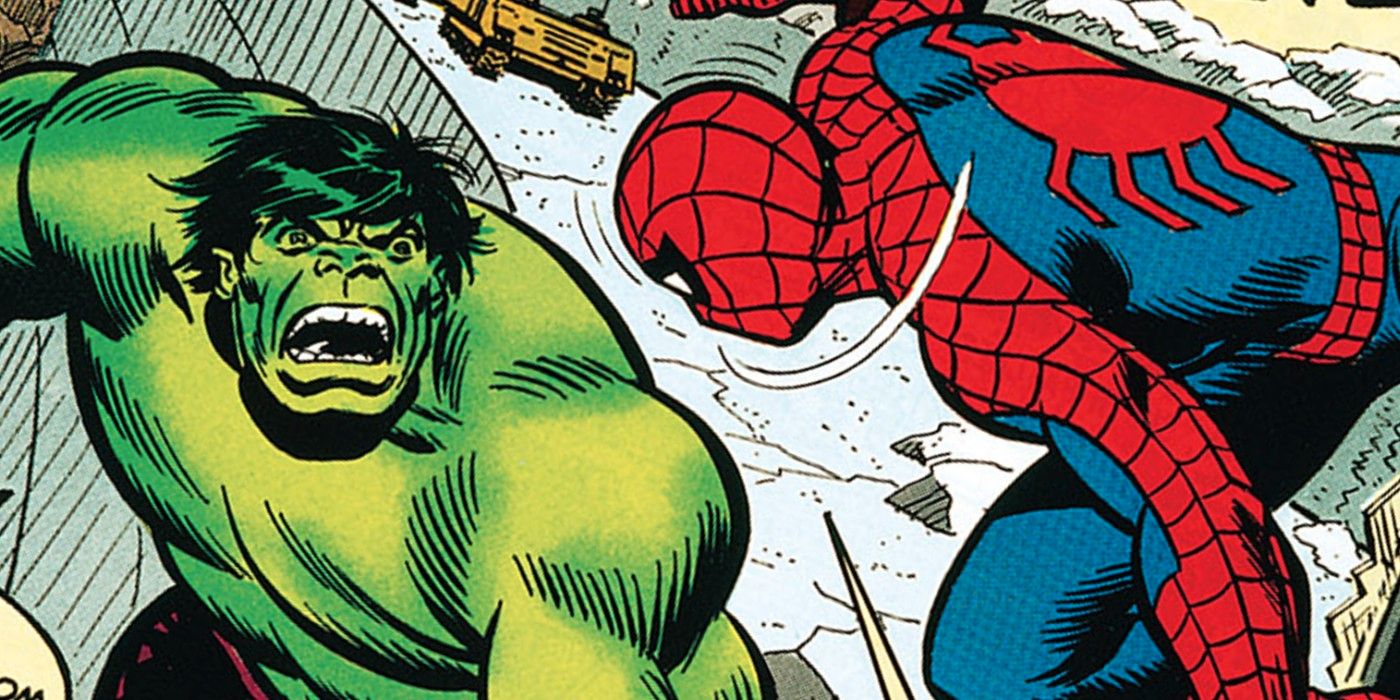 La victoria más divertida de Spider-Man sobre Hulk resurge en un tuit "sin contexto"