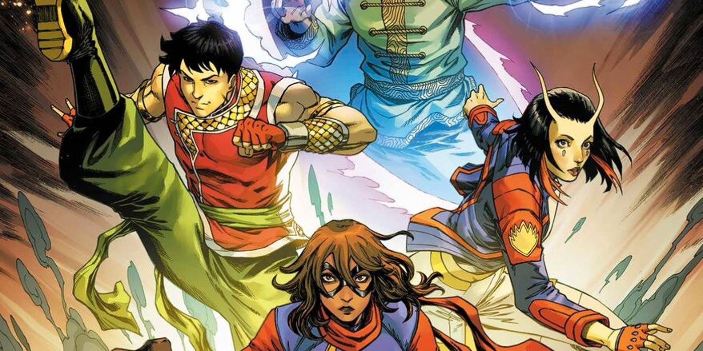 Las nuevas estrellas de MCU de Marvel se unen en una antología que celebra a los héroes asiáticos