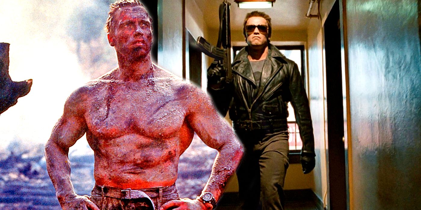 Las películas de Depredador y Terminator tienen el mismo problema de Arnold Schwarzenegger