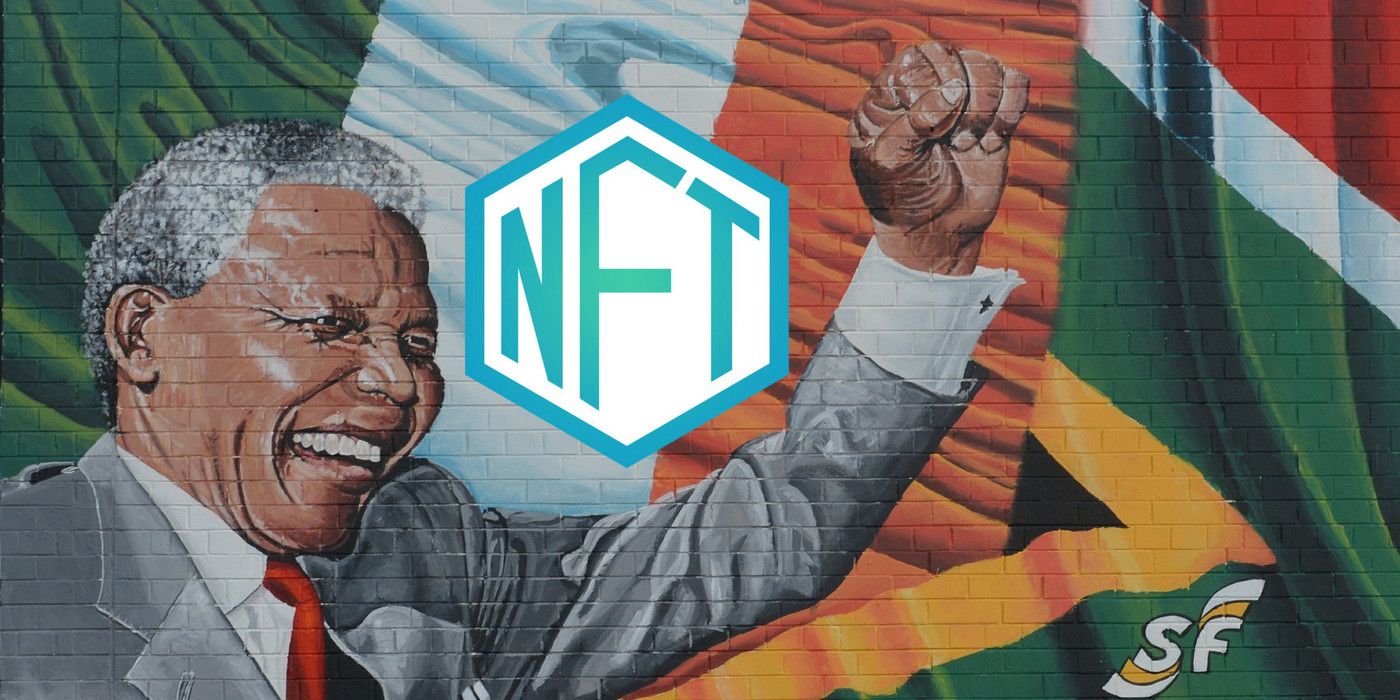Las pinturas de Nelson Mandela se venden como NFT