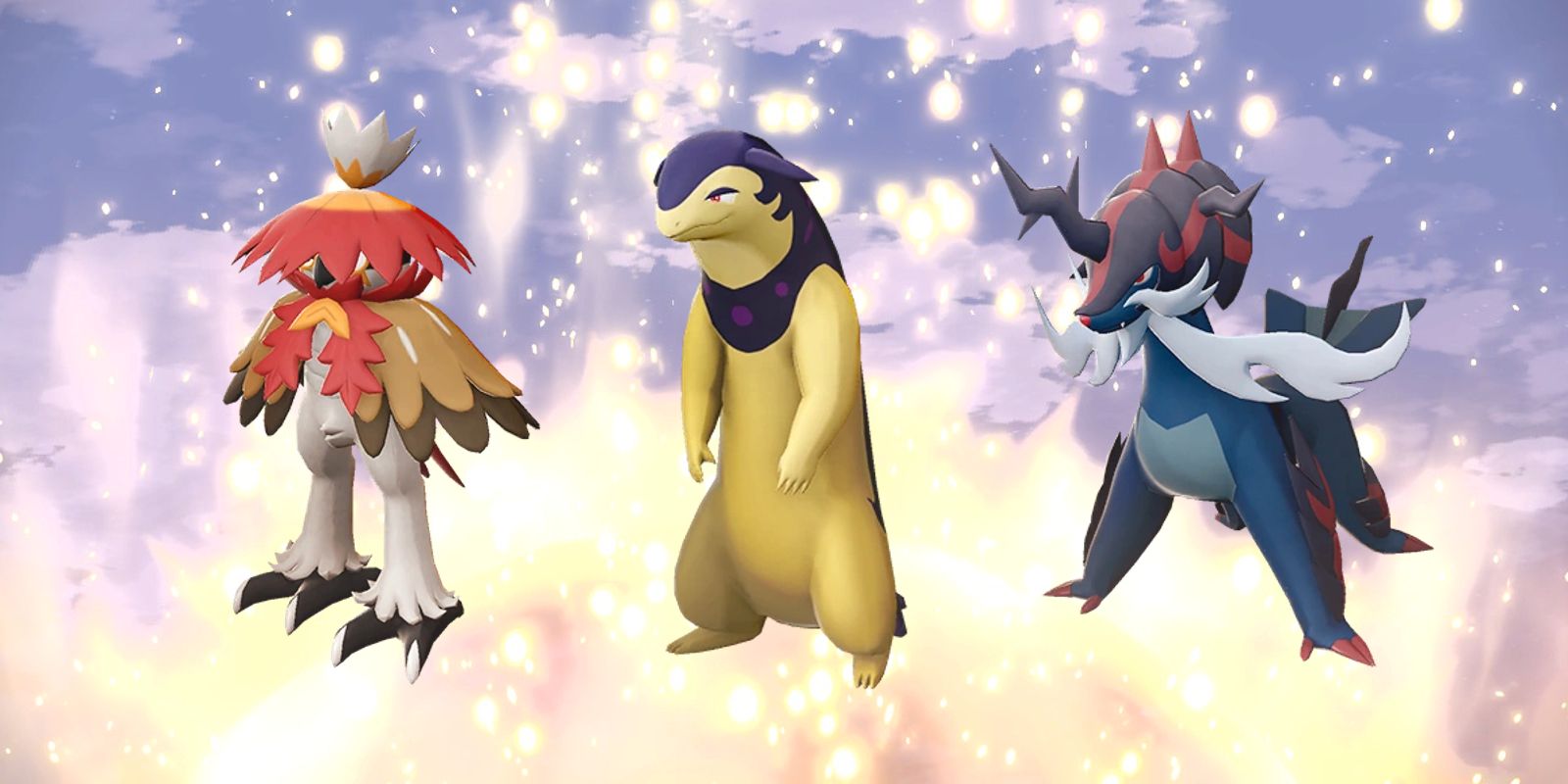 Legends: Arceus – Pokémon principiante Mejores evoluciones finales