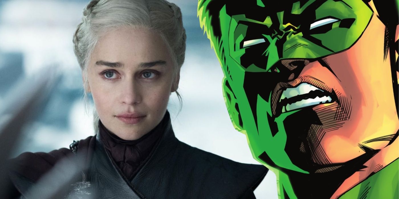 Linterna Verde trae 'Madre de dragones' de Game of Thrones al universo de DC