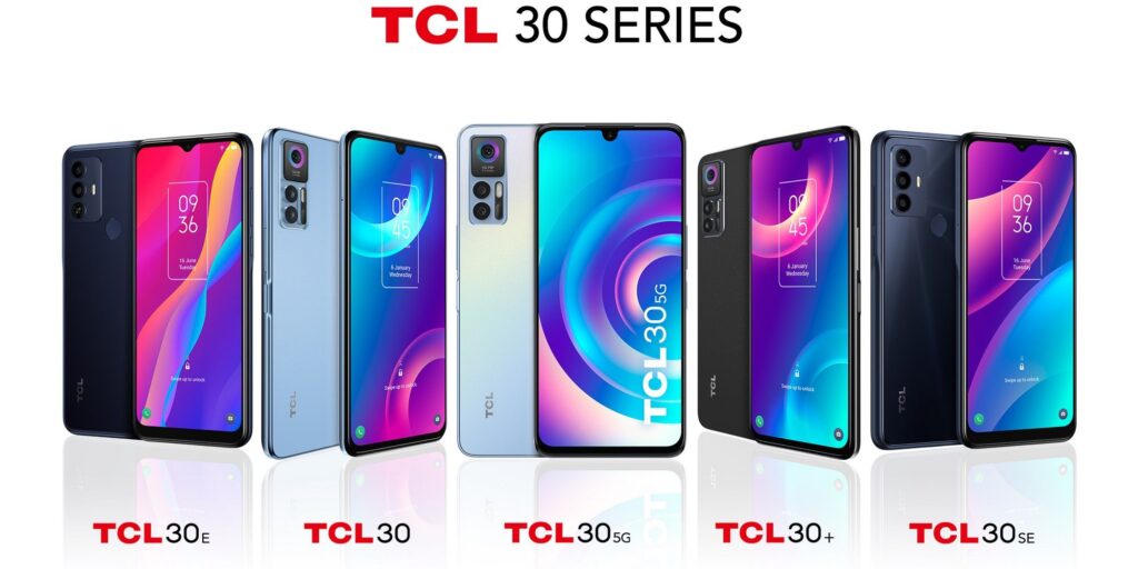 Los teléfonos de la serie TCL 30 llegan con cámaras de 50 MP con un presupuesto ajustado