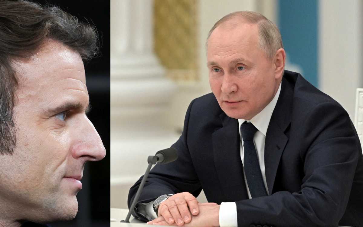 Macron habló con Putin para exigirle el fin del ataque a Ucrania
