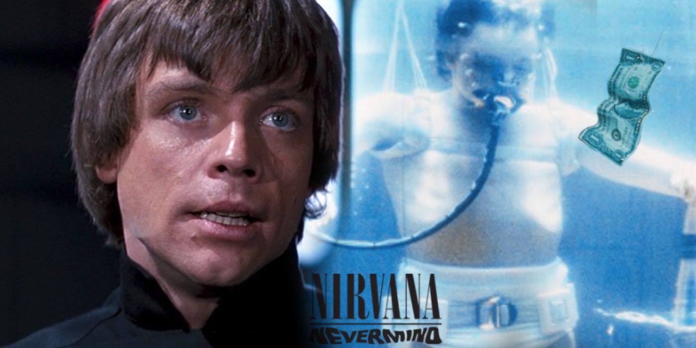 Mark Hamill reacciona a Genius Luke Skywalker Nirvana Portada del álbum Editar