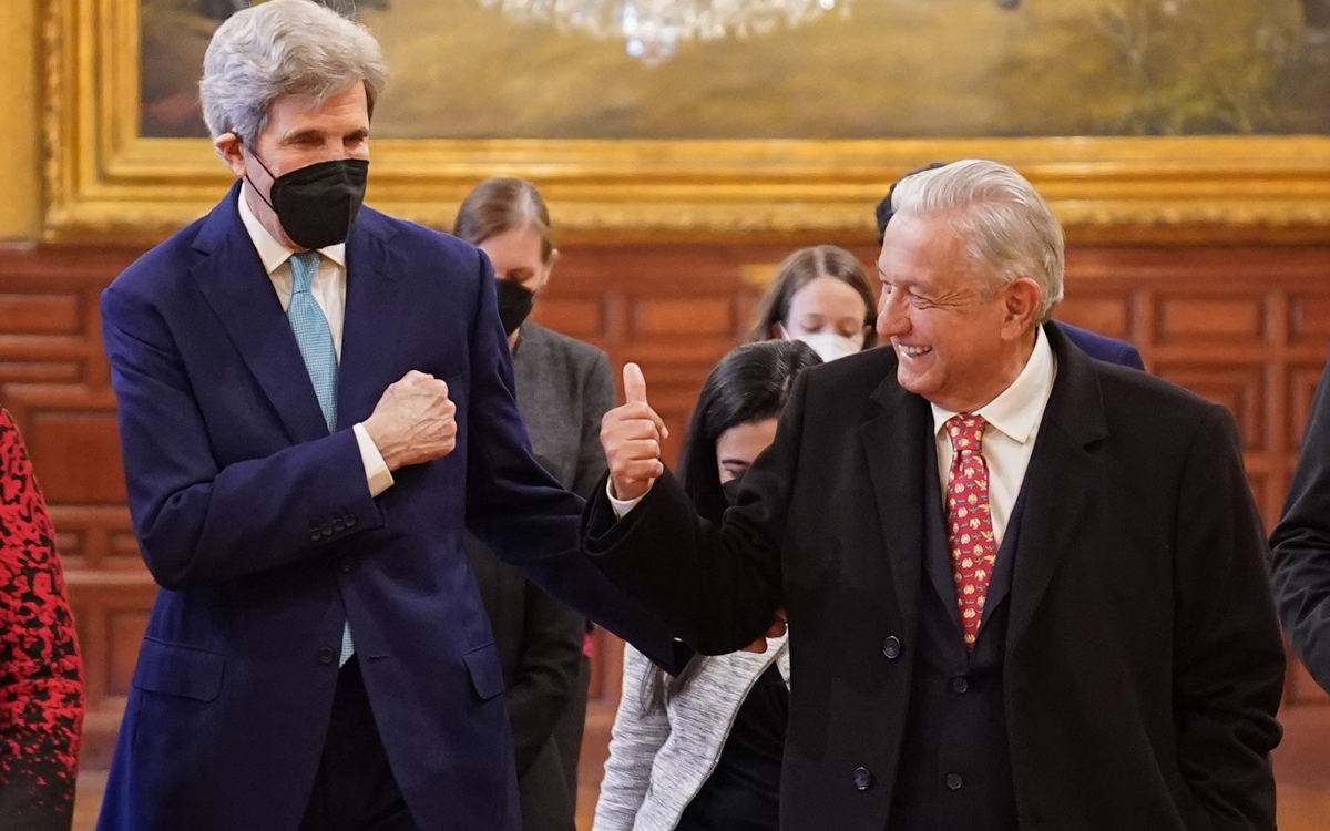 Me reuní con Kerry, 'hablamos con franqueza y respeto': AMLO