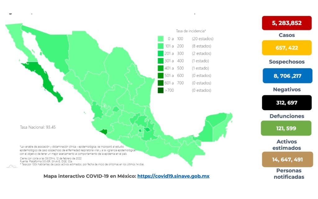 México | Suma 579 muertes por Covid-19