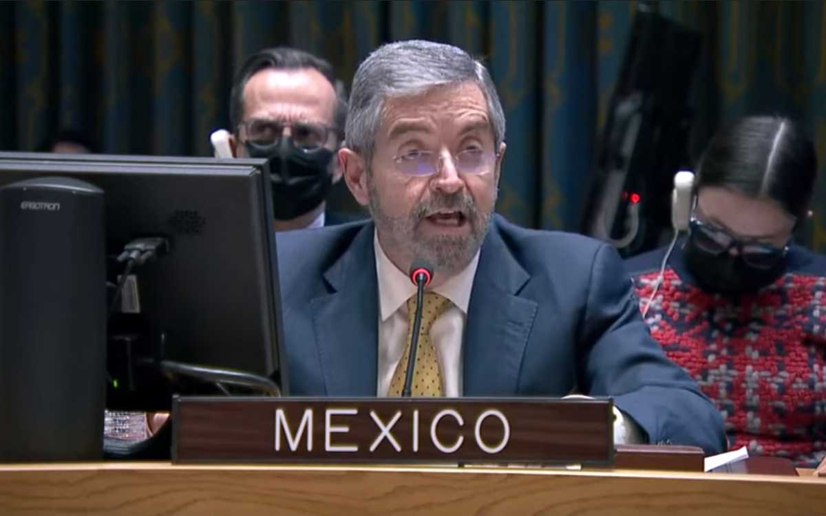 México demanda restringir el veto a superpotencias y establecer rendición de cuentas