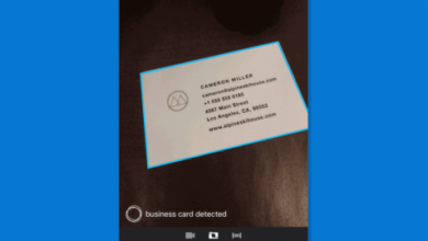 Microsoft Pix can scan business cards to your contacts, find people on LinkedIn