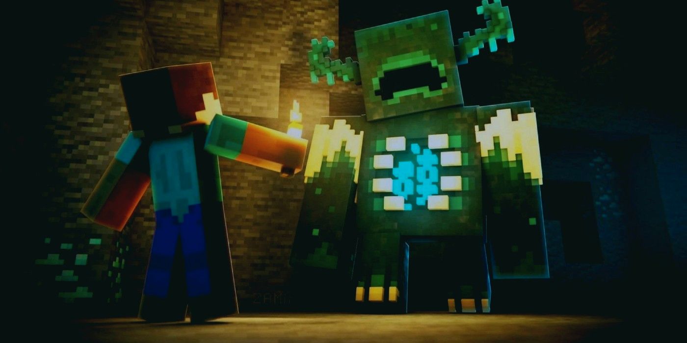 Minecraft Art muestra que los Wardens son los mobs más aterradores del juego