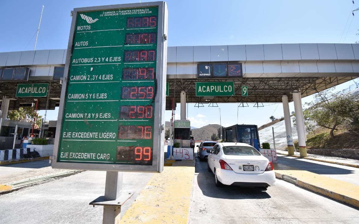 Capufe da ‘tarifazo’ y encarece desde hoy 7.82% peajes de autopistas
