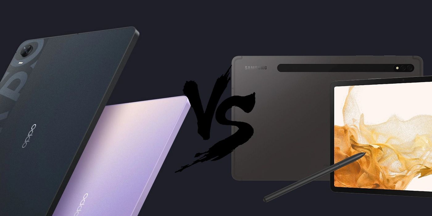 Oppo Pad vs.  Galaxy Tab S8: cómo se comparan las dos tabletas Android