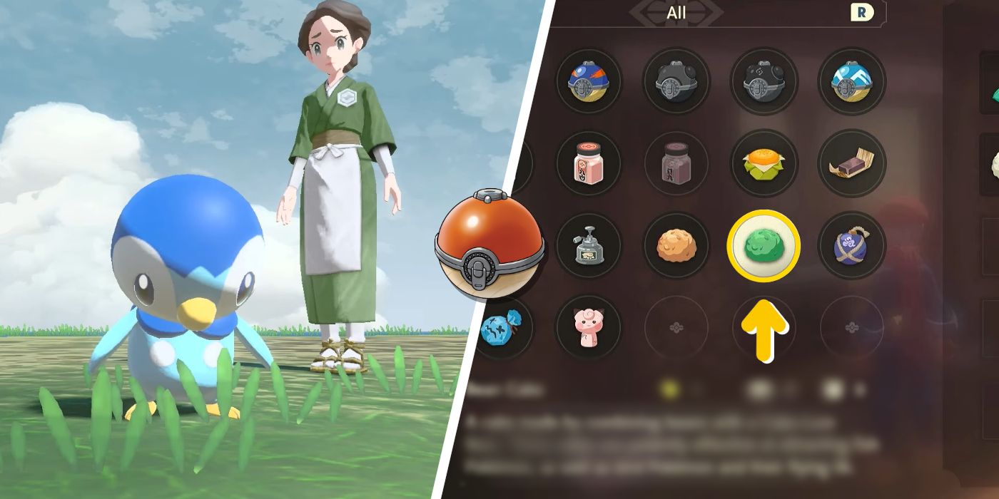 Pokémon Legends: Arceus – Cómo obtener pastel de frijoles
