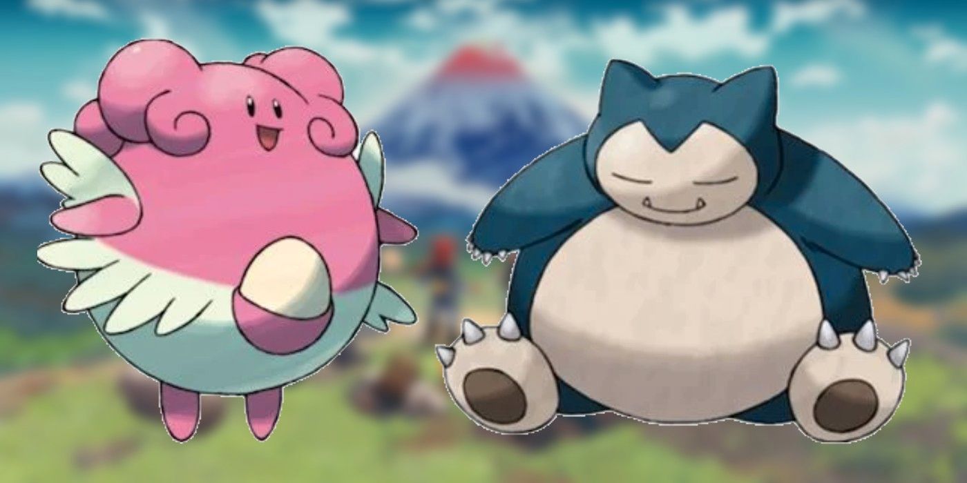 Pokémon: Snorlax y Blissey hacen una pareja gigante perfecta en video de Arceus