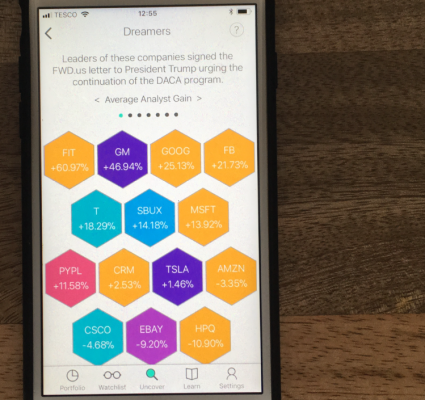Shape is an app to help you learn how to invest the ethical way