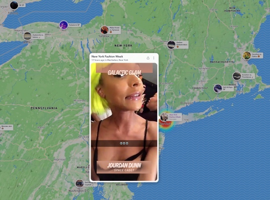 Snapchat’s Snap Map comes to the web, including in embeddable form