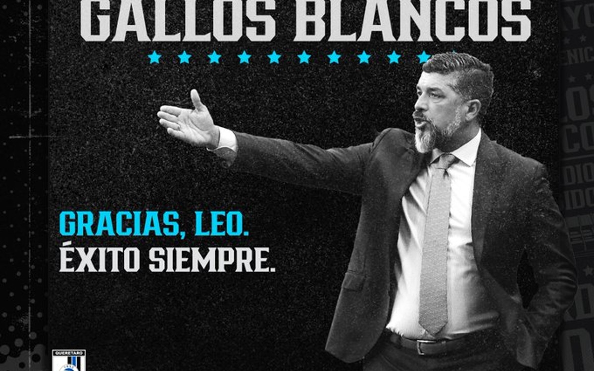 Termina el breve ciclo de Leonardo Ramos con Gallos Blancos | Tuit