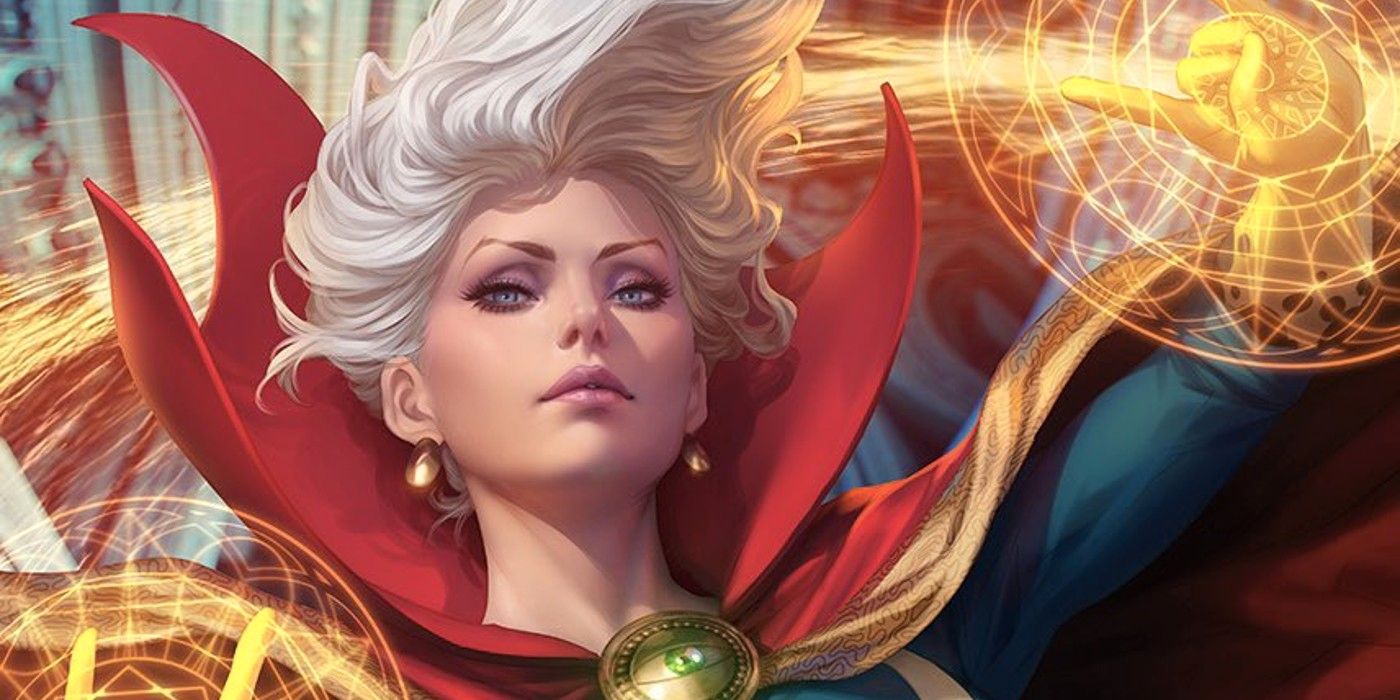 The New Sorcerer Supreme's Costume Honors Doctor Strange in Cover Art