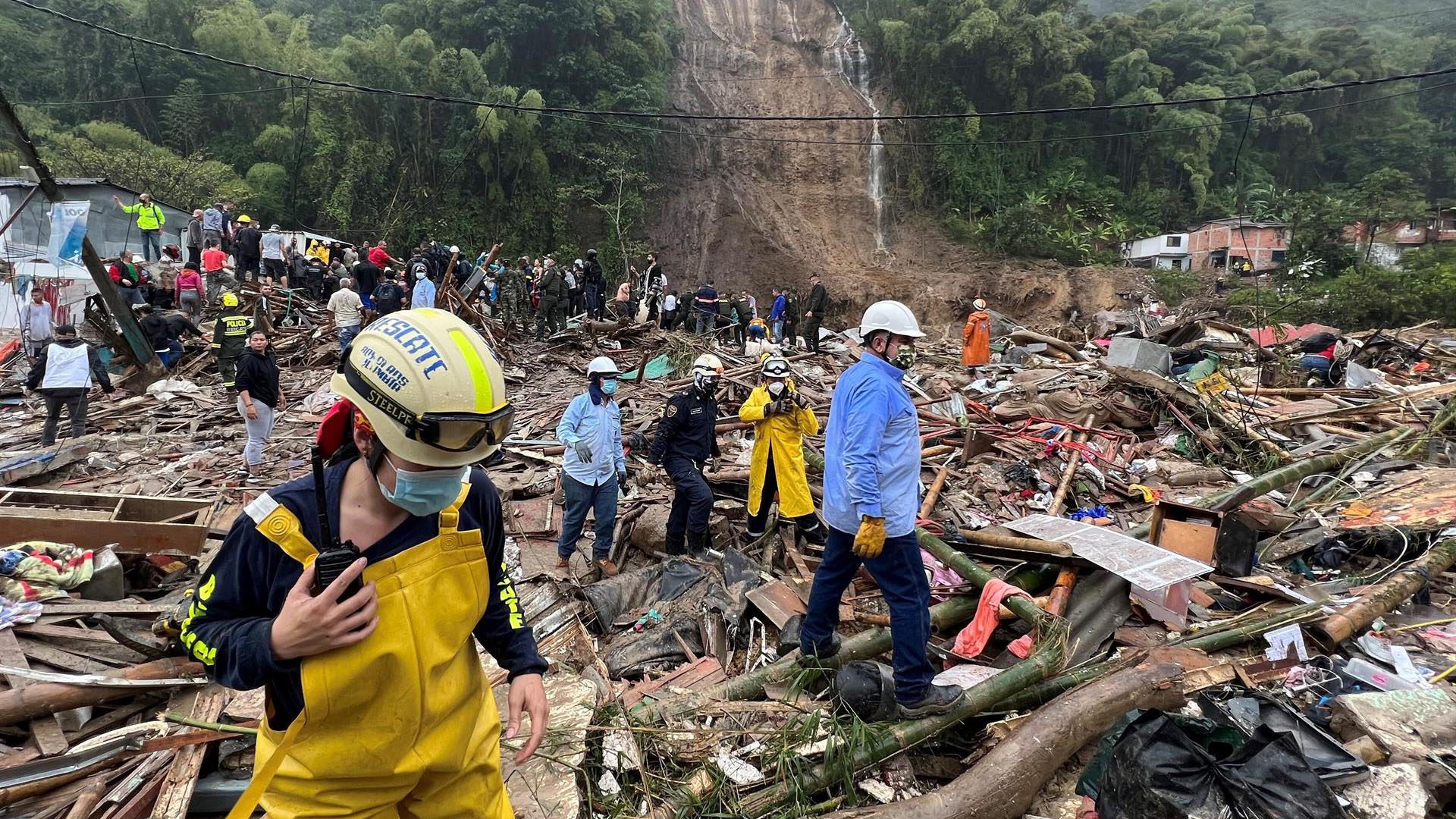 Tragedia en Colombia: deslave deja al menos 15 muertos