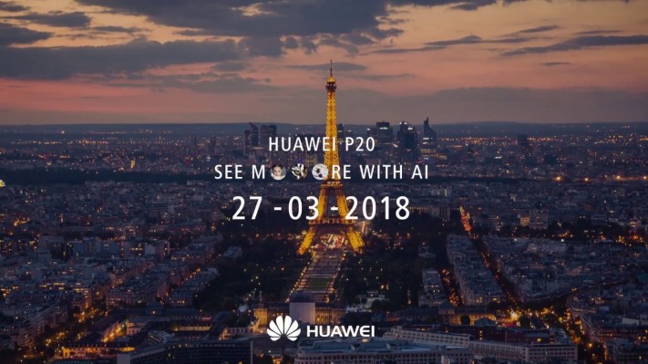 Vea a Huawei presentar el P20 en vivo aquí