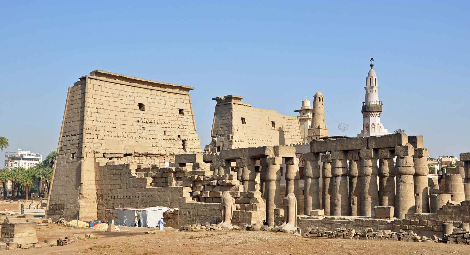 un lugar para descubrir en Egipto de Tebas en Egipto