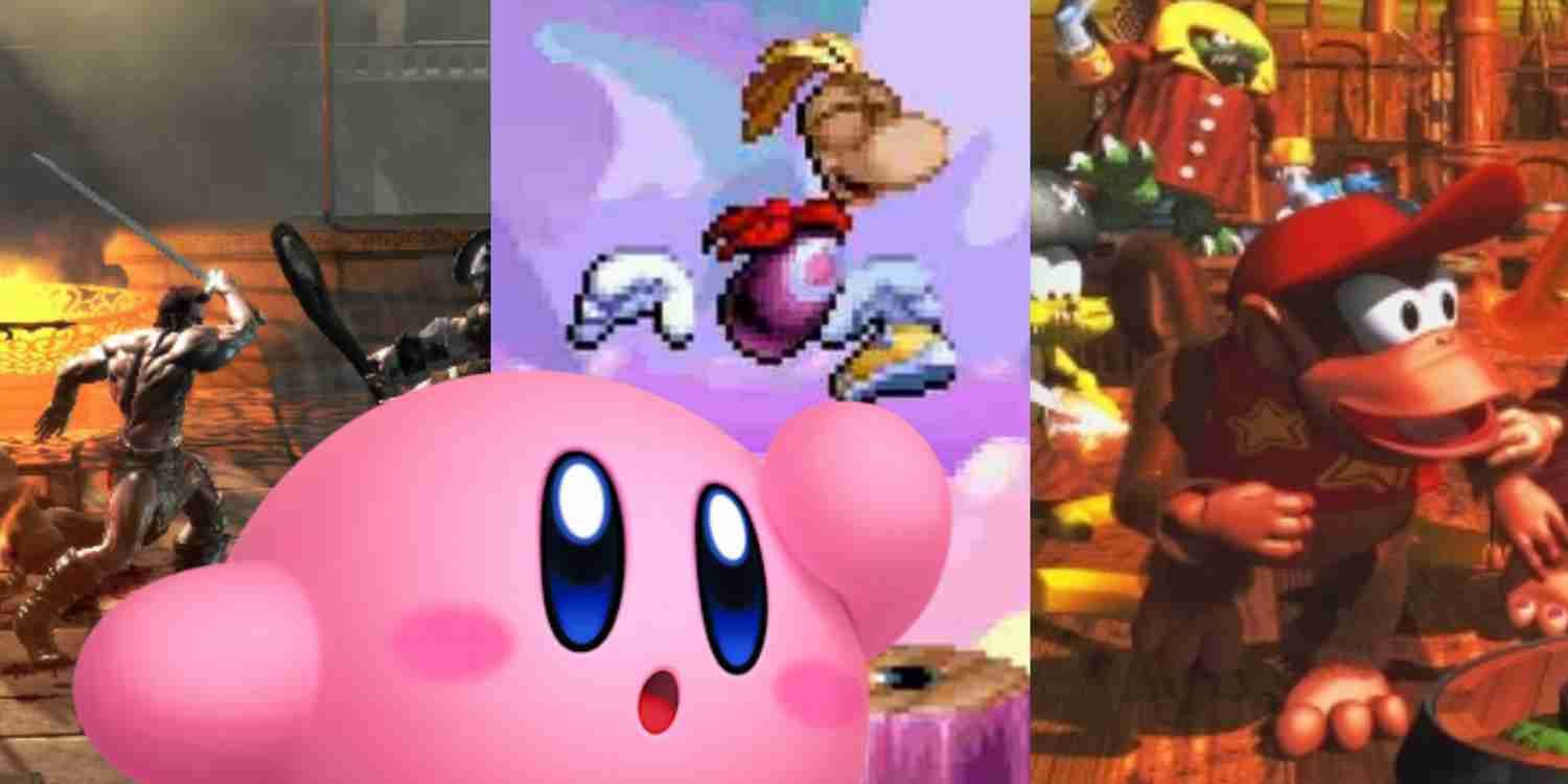 10 otros juegos que necesitan ir en 3D como Kirby y la tierra olvidada