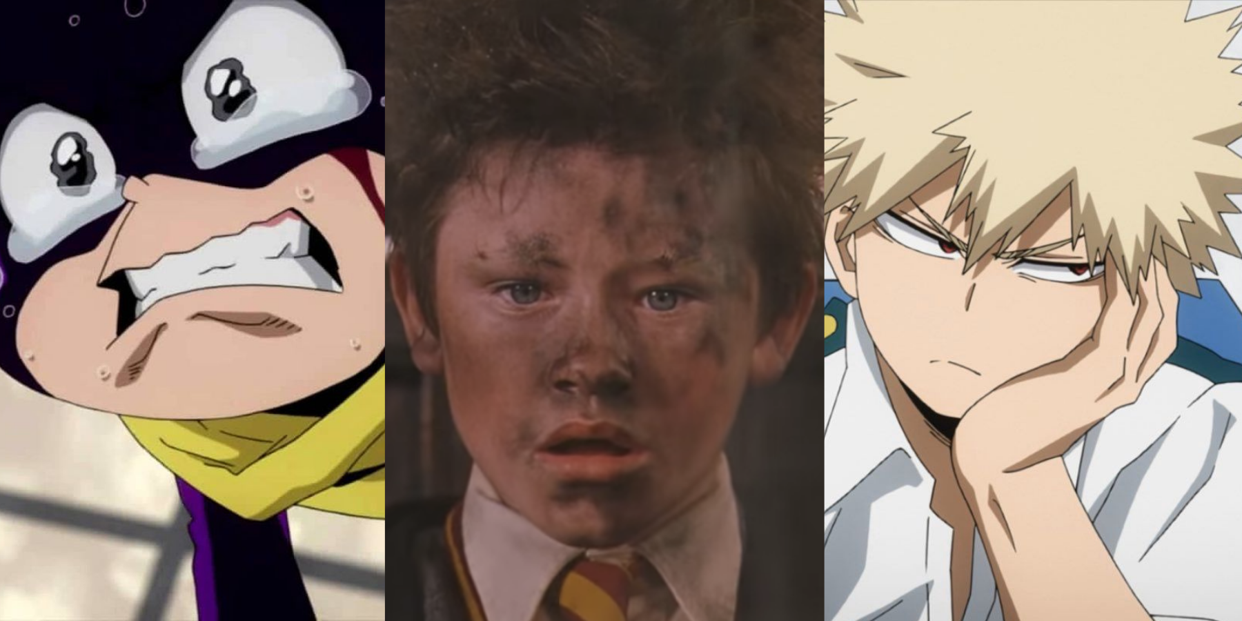 10 personajes de My Hero Academia y sus contrapartes de Harry Potter